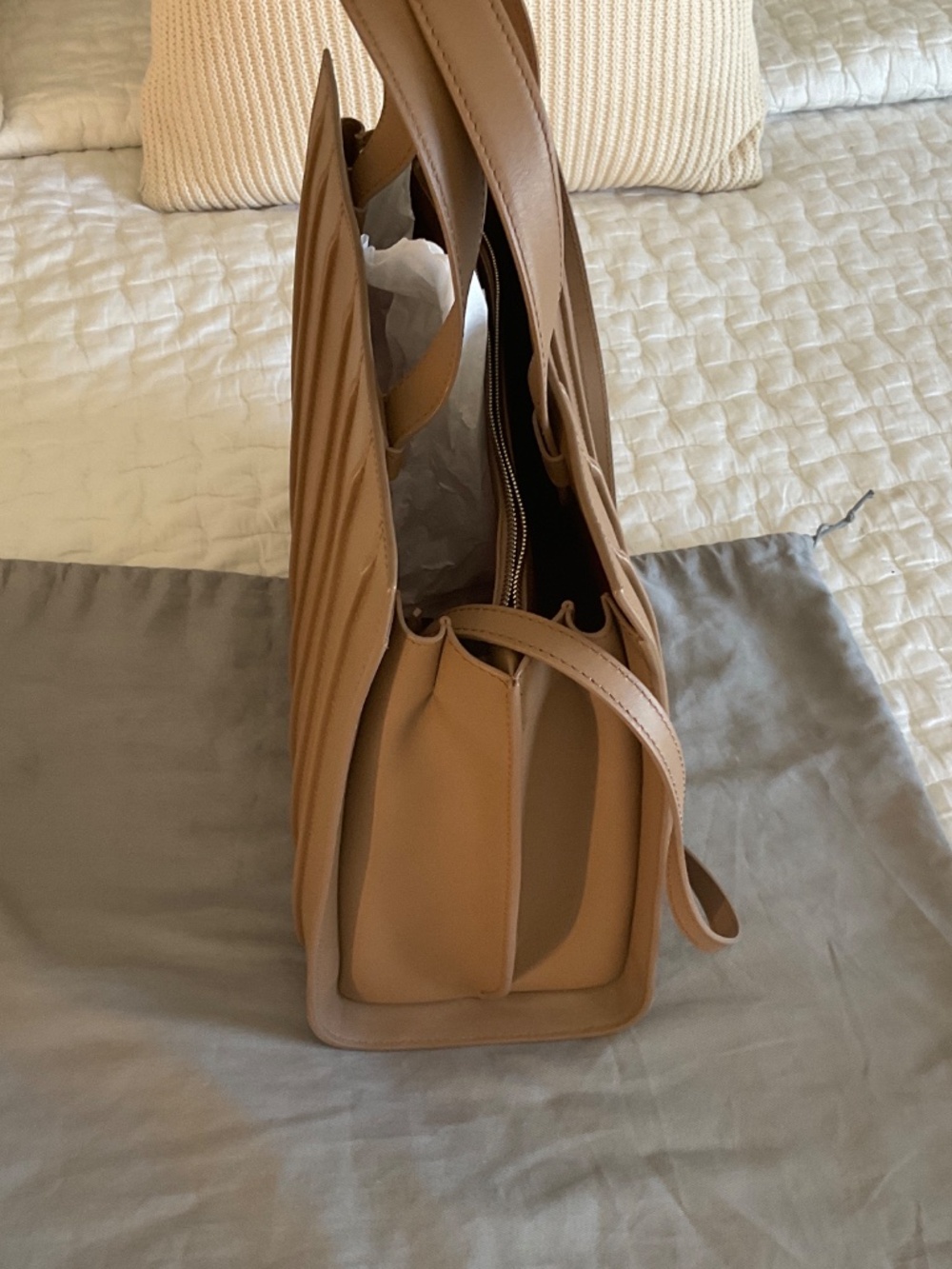 Max Mara Whitney Bag 7 large in Camel